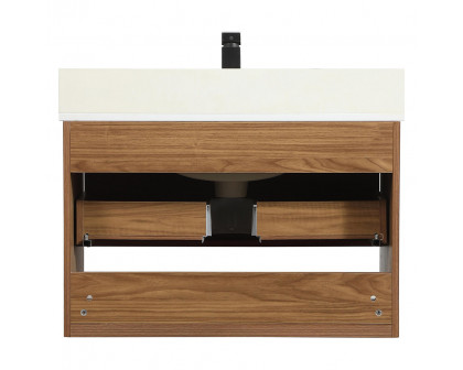 Elegant Bathroom Vanity - Walnut Brown (VF43530WB-BS)