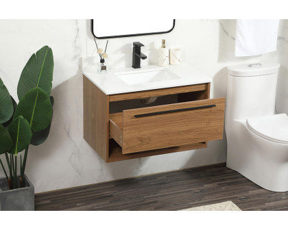 Elegant Bathroom Vanity - Walnut Brown (VF43530WB-BS)