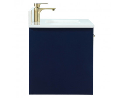 Elegant Bathroom Vanity - Blue (VF43536MBL-BS)