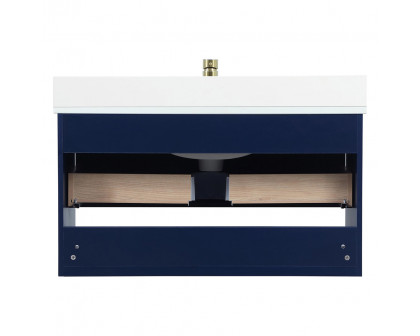 Elegant Bathroom Vanity - Blue (VF43536MBL-BS)