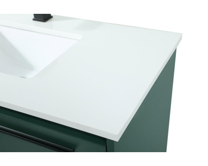 Elegant Bathroom Vanity - Green (VF43536MGN)