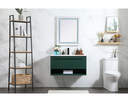 Elegant Bathroom Vanity - Green (VF43536MGN)