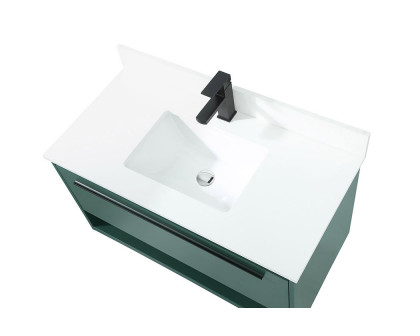 Elegant Bathroom Vanity - Green (VF43536MGN-BS)