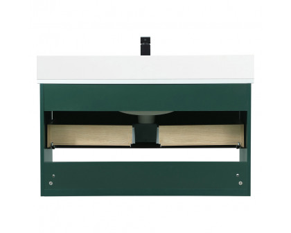 Elegant Bathroom Vanity - Green (VF43536MGN-BS)