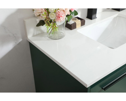 Elegant Bathroom Vanity - Green (VF43536MGN-BS)