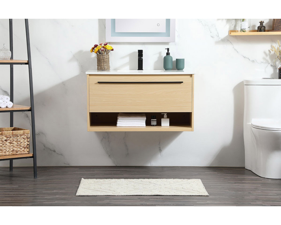 Elegant Bathroom Vanity - Maple (VF43536MMP)