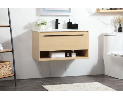 Elegant Bathroom Vanity - Maple (VF43536MMP-BS)