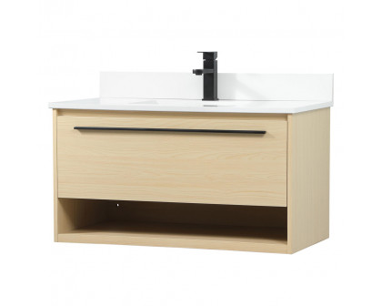 Elegant Bathroom Vanity - Maple (VF43536MMP-BS)