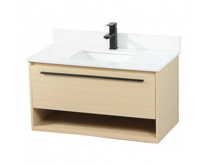 Elegant Bathroom Vanity - Maple (VF43536MMP-BS)