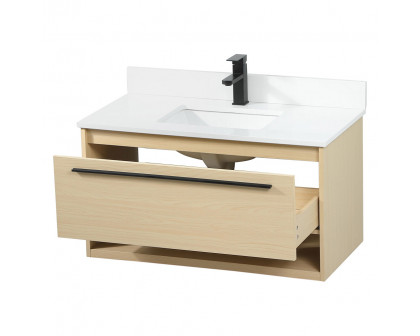 Elegant Bathroom Vanity - Maple (VF43536MMP-BS)