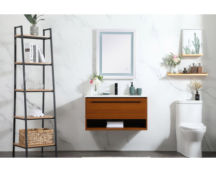 Elegant Bathroom Vanity - Teak (VF43536MTK)