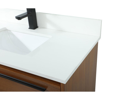 Elegant Bathroom Vanity - Teak (VF43536MTK-BS)