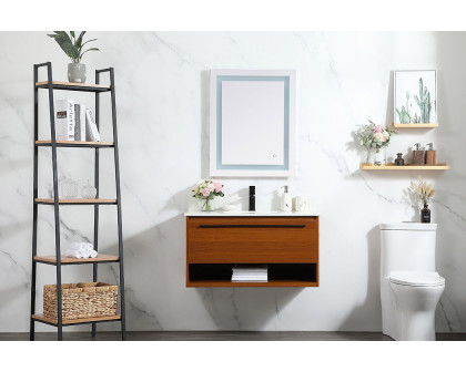 Elegant Bathroom Vanity - Teak (VF43536MTK-BS)