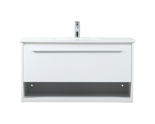 Elegant Bathroom Vanity - White (VF43536MWH)