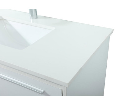 Elegant Bathroom Vanity - White (VF43536MWH)