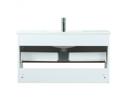 Elegant Bathroom Vanity - White (VF43536MWH)