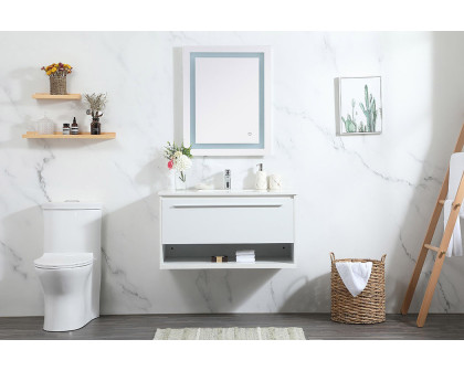 Elegant Bathroom Vanity - White (VF43536MWH)