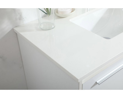 Elegant Bathroom Vanity - White (VF43536MWH)