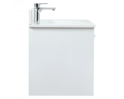 Elegant Bathroom Vanity - White (VF43536MWH-BS)