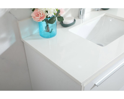 Elegant Bathroom Vanity - White (VF43536MWH-BS)