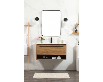 Elegant Bathroom Vanity - Walnut Brown (VF43536WB-BS)