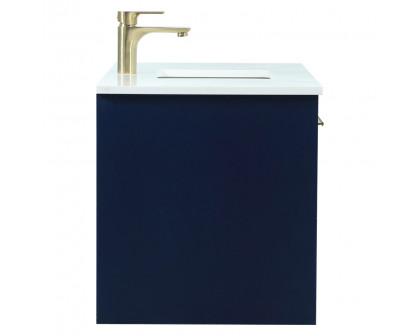 Elegant Bathroom Vanity - Blue (VF43540MBL)