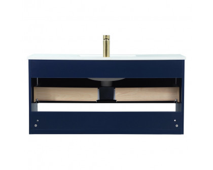 Elegant Bathroom Vanity - Blue (VF43540MBL)