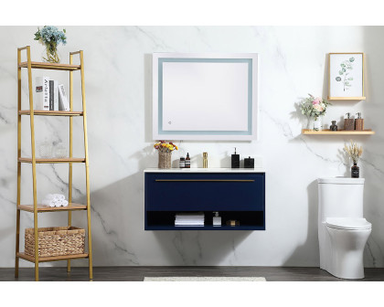 Elegant Bathroom Vanity - Blue (VF43540MBL-BS)