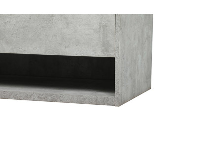 Elegant Bathroom Vanity - Concrete Gray (VF43540MCG)