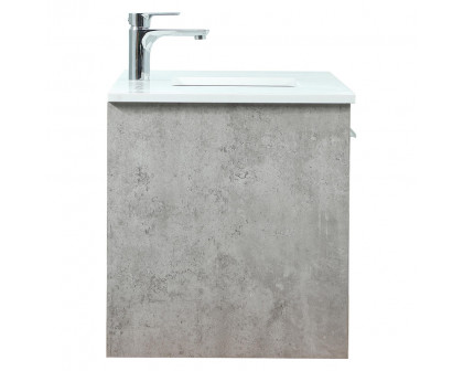 Elegant Bathroom Vanity - Concrete Gray (VF43540MCG)