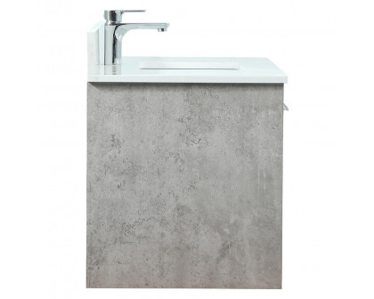 Elegant Bathroom Vanity - Concrete Gray (VF43540MCG-BS)