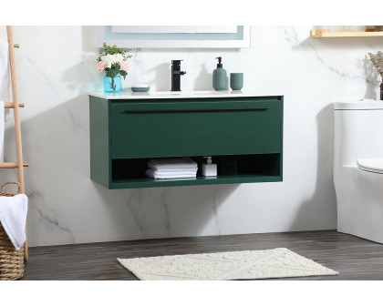 Elegant Bathroom Vanity - Green (VF43540MGN)