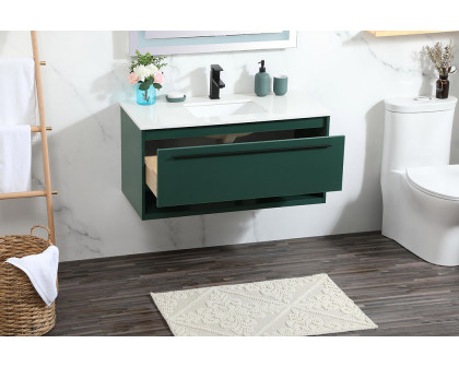 Elegant Bathroom Vanity - Green (VF43540MGN)