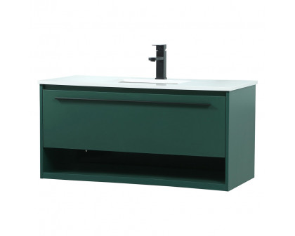 Elegant Bathroom Vanity - Green (VF43540MGN)