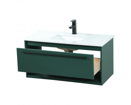 Elegant Bathroom Vanity - Green (VF43540MGN)