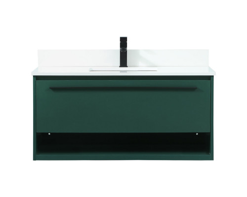 Elegant Bathroom Vanity - Green (VF43540MGN-BS)