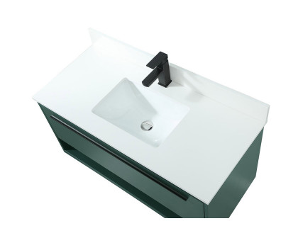 Elegant Bathroom Vanity - Green (VF43540MGN-BS)