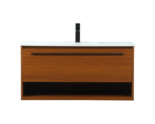 Elegant Bathroom Vanity - Teak (VF43540MTK)