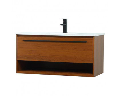 Elegant Bathroom Vanity - Teak (VF43540MTK)