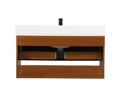 Elegant Bathroom Vanity - Teak (VF43540MTK-BS)