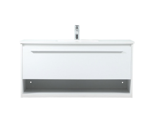 Elegant Bathroom Vanity - White (VF43540MWH)