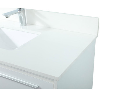 Elegant Bathroom Vanity - White (VF43540MWH-BS)