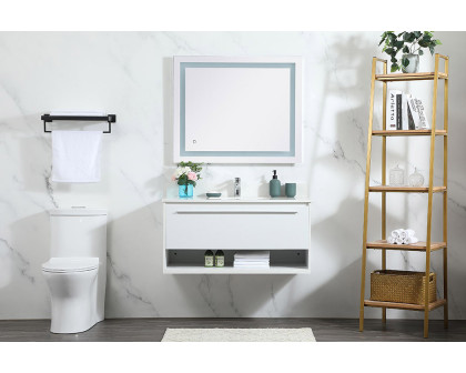 Elegant Bathroom Vanity - White (VF43540MWH-BS)