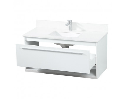 Elegant Bathroom Vanity - White (VF43540MWH-BS)