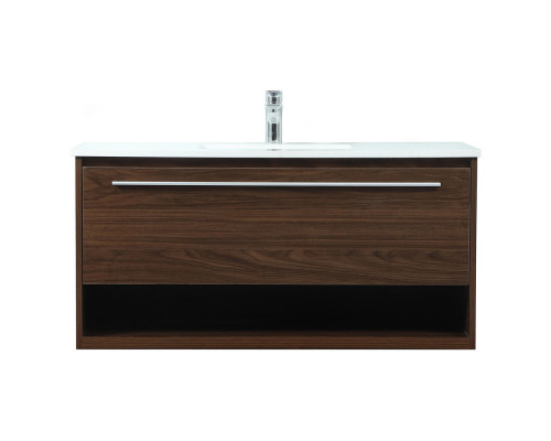 Elegant Bathroom Vanity - Walnut (VF43540MWT)