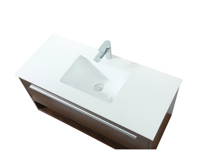 Elegant Bathroom Vanity - Walnut (VF43540MWT)