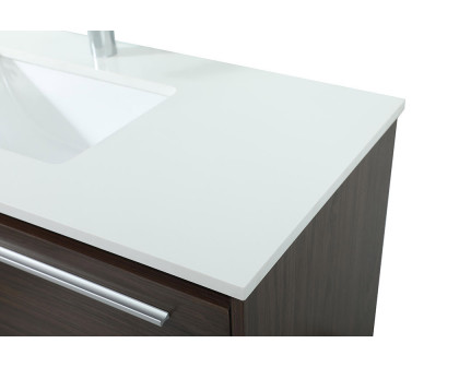 Elegant Bathroom Vanity - Walnut (VF43540MWT)