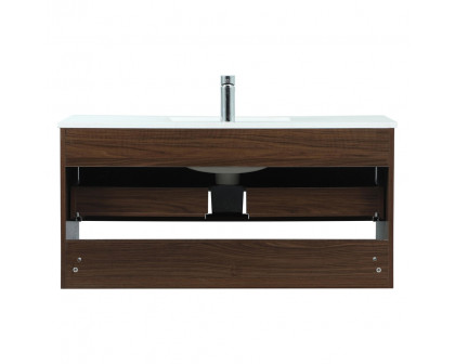 Elegant Bathroom Vanity - Walnut (VF43540MWT)