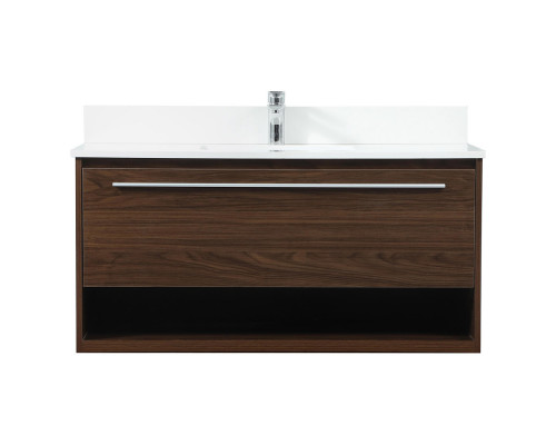 Elegant Bathroom Vanity - Walnut (VF43540MWT-BS)