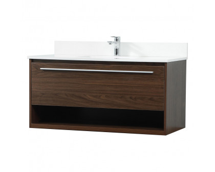 Elegant Bathroom Vanity - Walnut (VF43540MWT-BS)